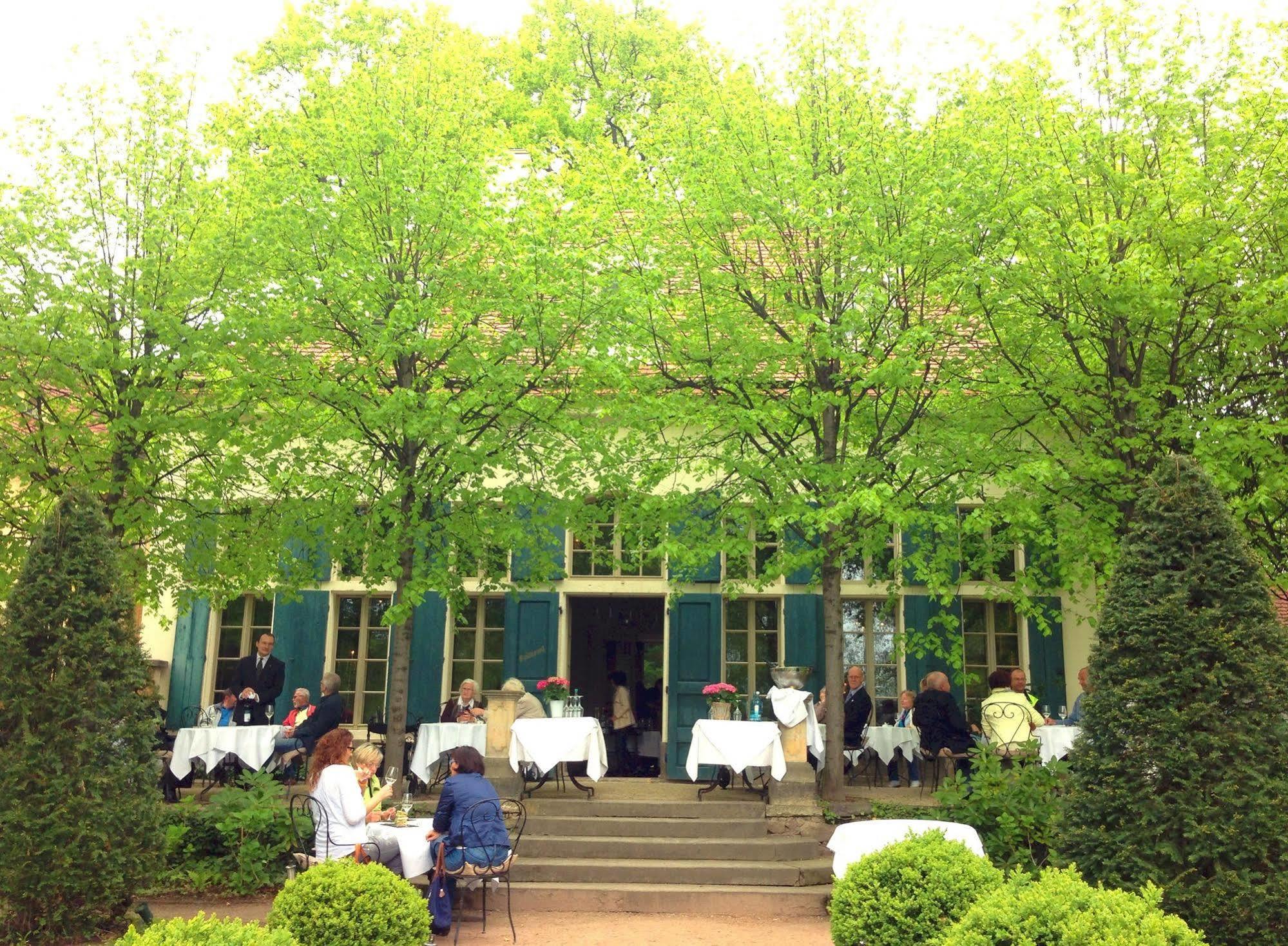 Hotel Villa Sorgenfrei & Restaurant Atelier Sanssouci Radebeul Exterior photo
